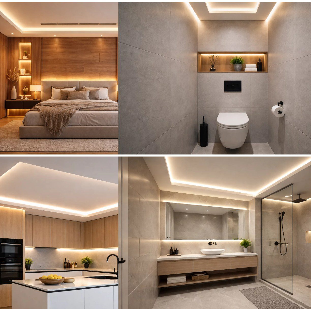 Pêle-mêle rénovation appartement Genève — Edelweiss Rénovation SA